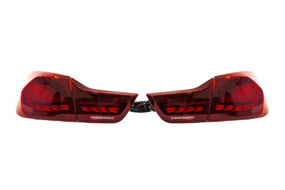 BMW 4-serie F32/F33/F36 2012–2020 Baglygter GTS Style Red Foto 1