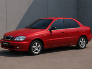 Daewoo Lanos 1998–2017 Vindueslister (4 stk., rustfrit stål) foto 1