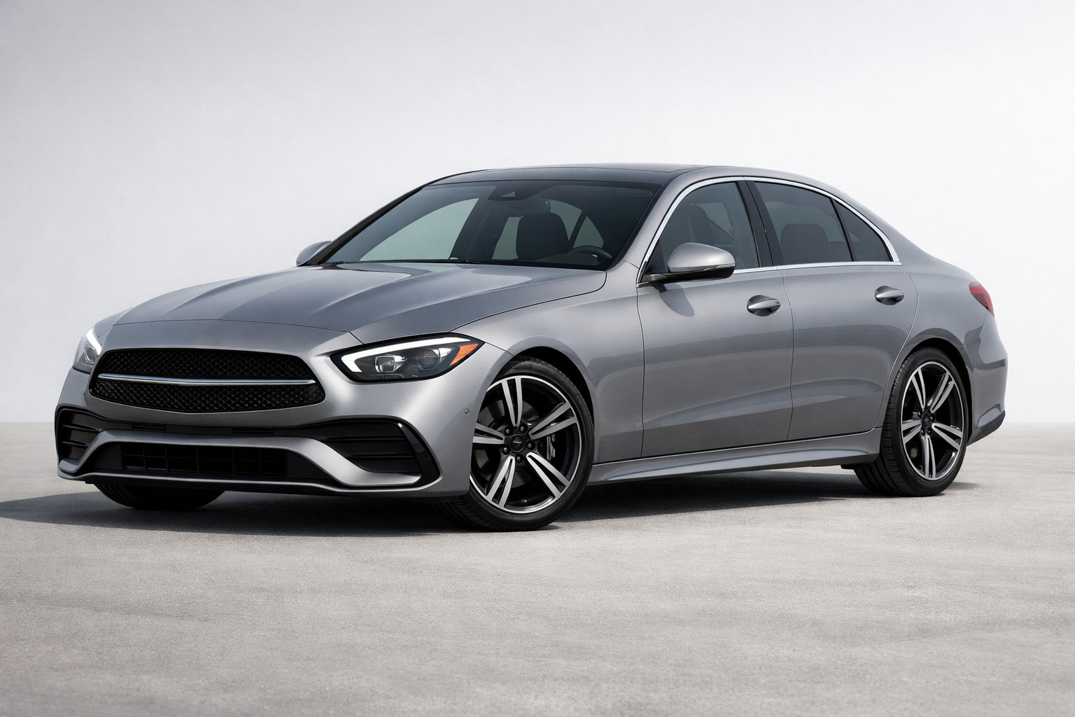 Mercedes-Benz C-Class W206: overblik over 5. generations business-sedan