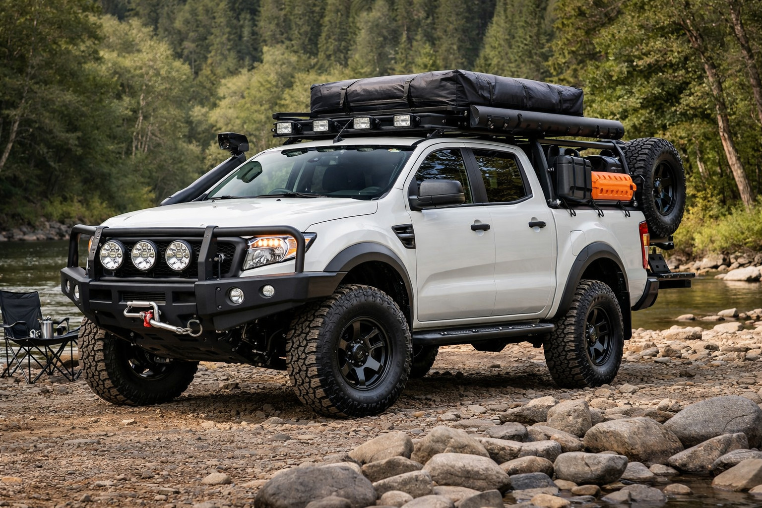 Opgraderingspakke til Ford Ranger 2011-2022 til arbejde og friluft