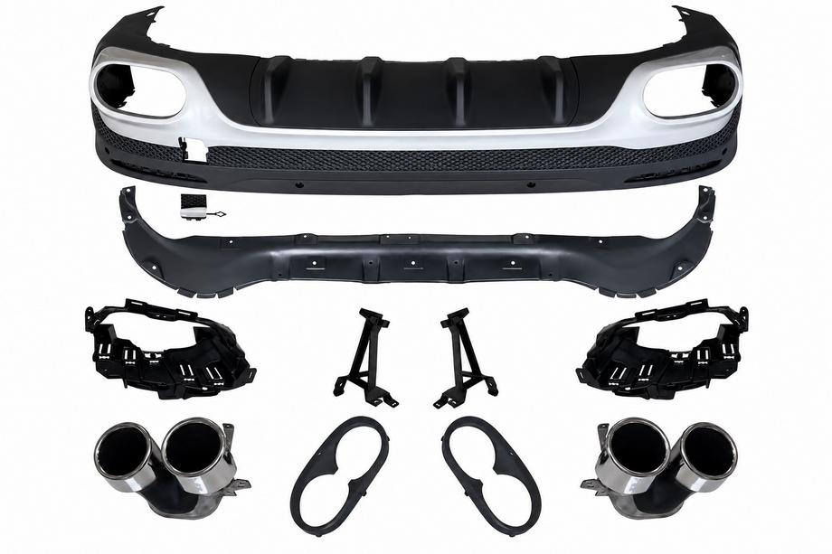 Mercedes GLB X247 2019– Bagdiffusor med udstødningsenderør (AMG GLB45 2024 design) Image
