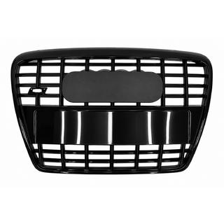 Frontgrill S-style (sort) Audi A6 C6 2004–2011