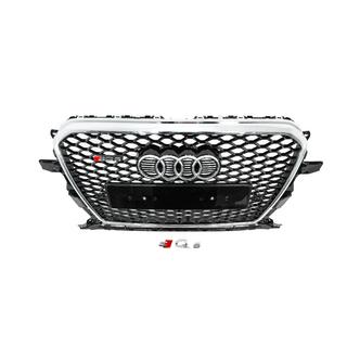 Frontgrill RSQ-Style (2012-2017, sort med krom) foto 4