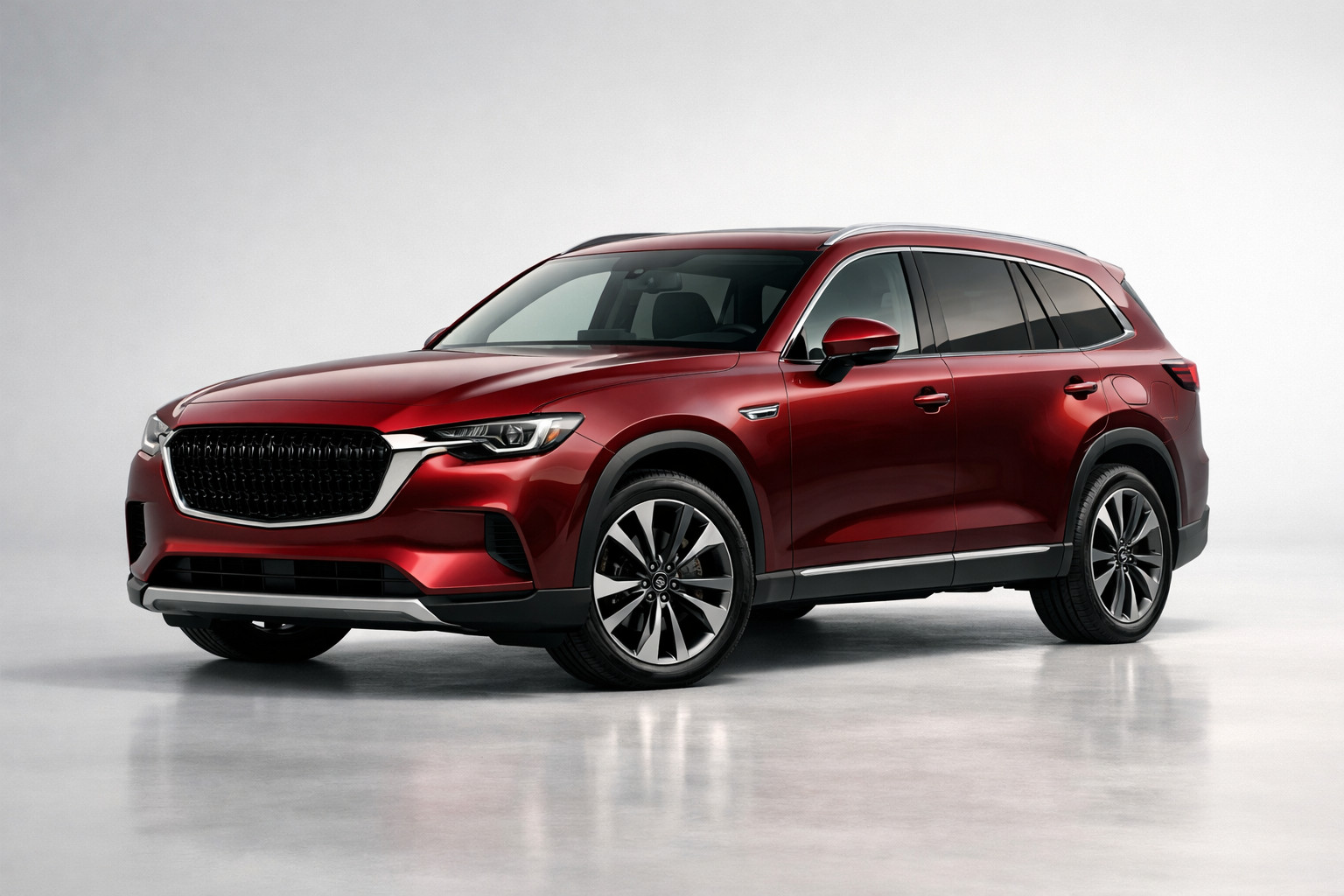 Test af Mazda CX-90: flagskibs-crossover med tre sæderækker