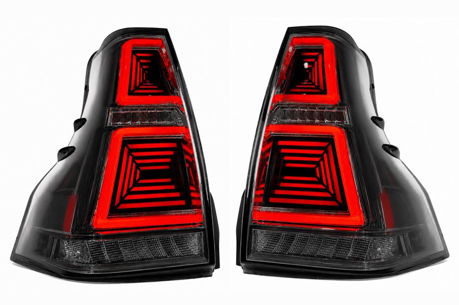 Toyota Land Cruiser Prado 150 2009–2023 LED baglygter V2 (2017-2023, 2 stk.) Foto 2