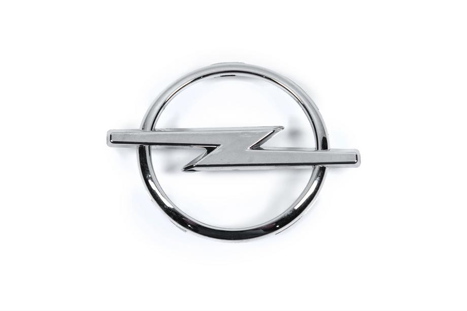 Opel Combo 2002–2012 Forreste Opel emblem 9196806 (med clips, 95 mm) Image
