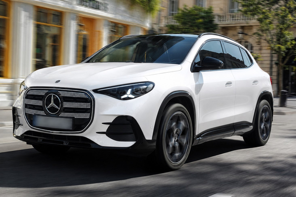Nye Mercedes-Benz GLA 2027: 657 km rækkevidde, 320 kW opladning og pris