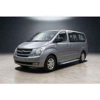 Sidetrin Allmond Grey (2 stk., aluminium) Hyundai H300, H1, Starex 2008–2020 foto 1