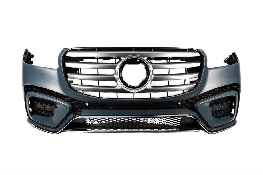 Mercedes GLS X167 2019– Forreste kofanger GLS450 komplet (2025-Design) Image