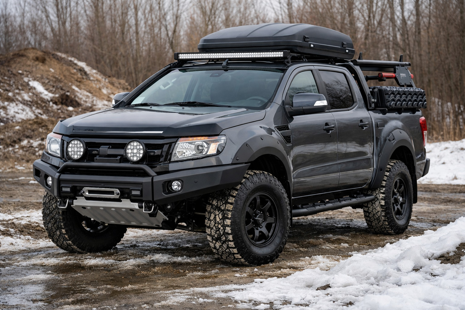 Startopgradering af Ford Ranger 2011-2022 til arbejde, mudder og vinter