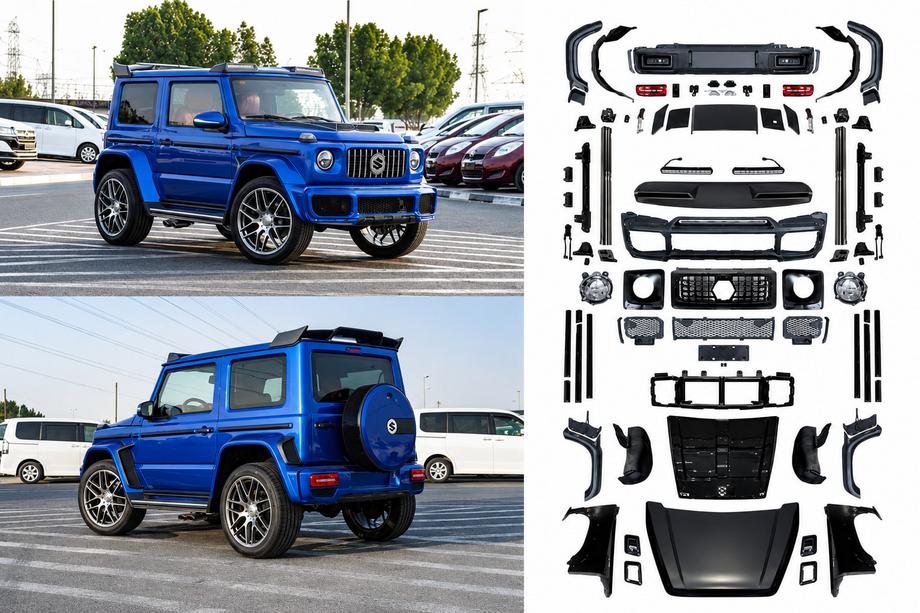 Suzuki Jimny 2018– G-class-design BRB bodykit-sæt Image