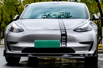 Tesla Model 3 2017– Frontspoiler læbe Lip Turbo (til 2017-2023) foto 1