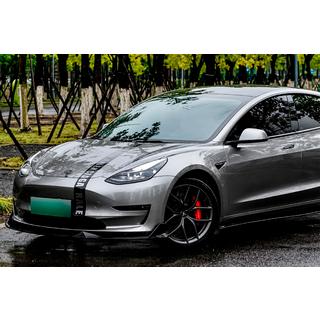 Frontspoiler læbe Lip Turbo (til 2017-2023) Tesla Model 3 2017– foto 3