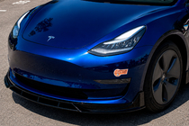 Tesla Model 3 2017– Frontspoilerlæbe til forreste kofanger Lip Fast (til 2017-2023) foto 6