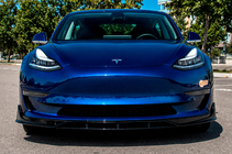Tesla Model 3 2017– Frontspoilerlæbe til forreste kofanger Lip Fast (til 2017-2023) foto 10