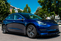 Tesla Model 3 2017– Frontspoilerlæbe til forreste kofanger Lip Fast (til 2017-2023) foto 11