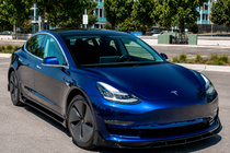 Tesla Model 3 2017– Frontspoilerlæbe til forreste kofanger Lip Fast (til 2017-2023) foto 5
