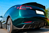 Tesla Model 3 2017– Fast spoiler (til 2017-2023) foto 5