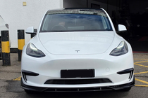 Tesla Model Y 2020– Kofangerlæbe foran Lip Fast (til 2020-2024) foto 1