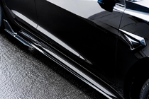 Tesla Model 3 2017– Turbo sideskørter (til 2024+) foto 1