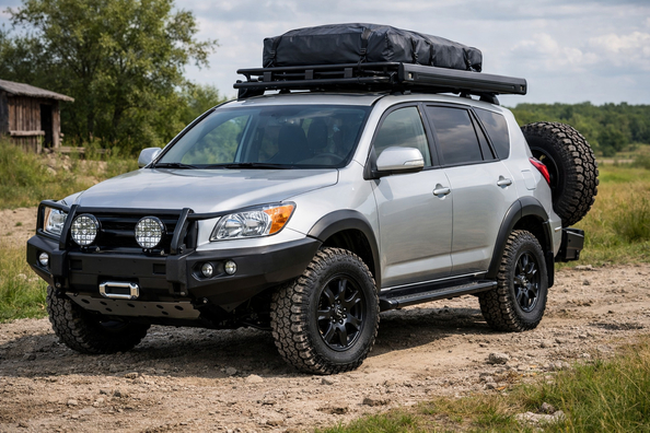 Opgraderingspakke til Toyota RAV4 2006-2013 til landejendom og dårlige veje