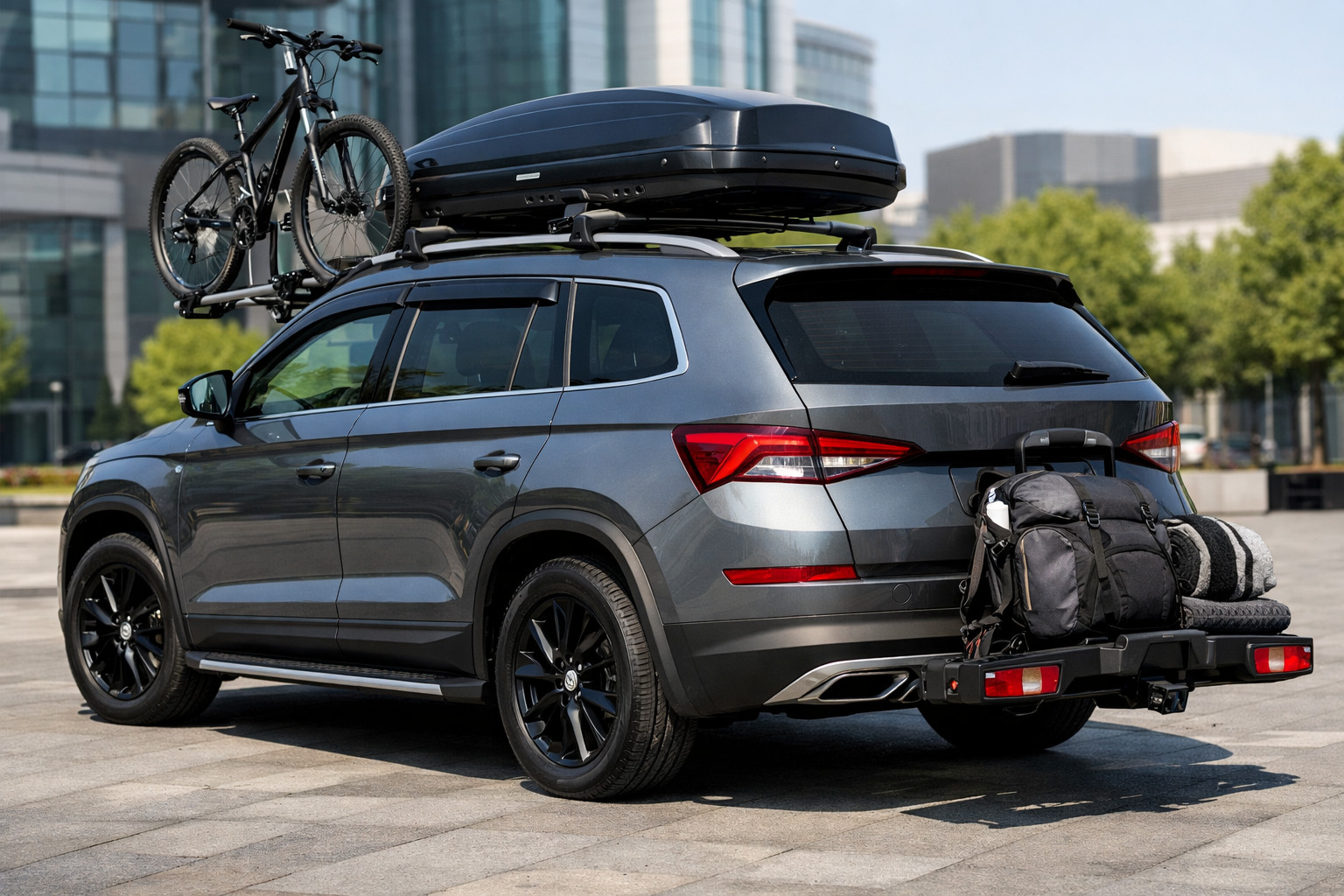 Startopgradering af Skoda Kodiaq 2023 til by og familieture
