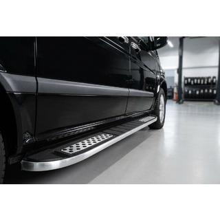 Sidetrin Tayga V2 (2 stk., aluminium)