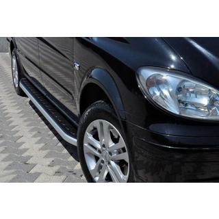 Fullmond sidetrin (2 stk., aluminium) foto 1