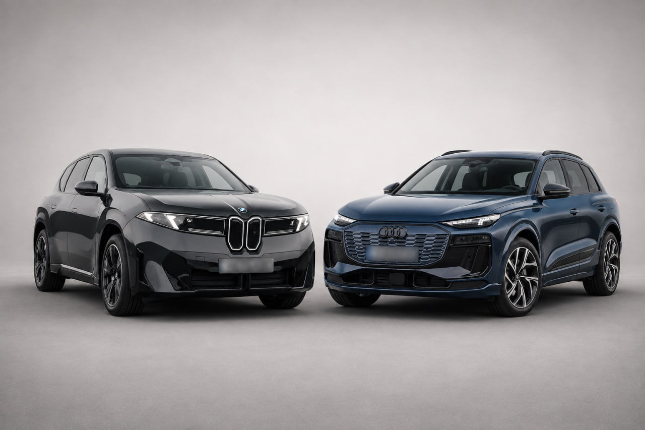 BMW iX3 vs Audi Q6 e-tron: sammenligning af premium el-SUV'er