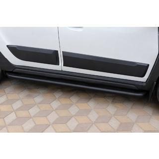 Sidetrin Premium (2 stk., rustfrit stål) Black foto 1