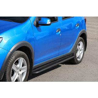 Sidestrin KB001 (rustfrit stål) Black Dacia Sandero 2013–2020 foto 2