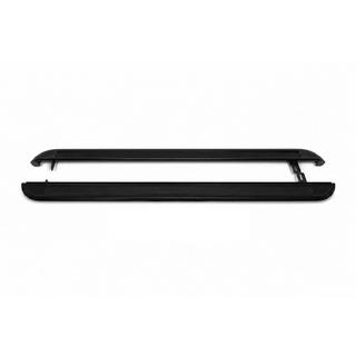 Sidetrin Premium (2 stk., rustfrit stål) Black foto 2
