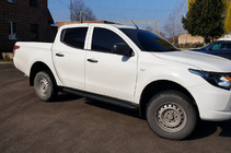 Fiat Fullback 2016– Sidetrin Premium (2 stk., rustfrit stål) Black foto 2