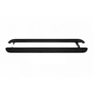 Sidetrin Premium (2 stk., rustfrit stål) Black foto 1