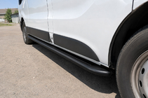 Fiat Talento 2016– Sideskridt Premium (2 stk., rustfrit stål) Black 60 mm, lang akselafstand foto 1