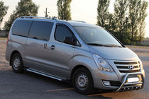 Hyundai H300, H1, Starex 2008–2020 Bullbar WT003-2 (rustfrit stål) foto 2