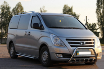 Hyundai H300, H1, Starex 2008–2020 Bullbar WT003-2 (rustfrit stål) foto 3