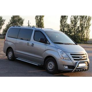 Bullbar WT003-2 (rustfrit stål) Hyundai H300, H1, Starex 2008–2020 foto 2
