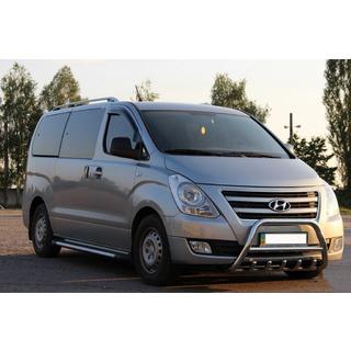 Bullbar WT003-2 (rustfrit stål) Hyundai H300, H1, Starex 2008–2020 foto 3