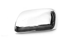 Toyota Land Cruiser 200 2007–2021 Venstre sidespejlkappe i rustfrit stål (1 stk.) foto 1