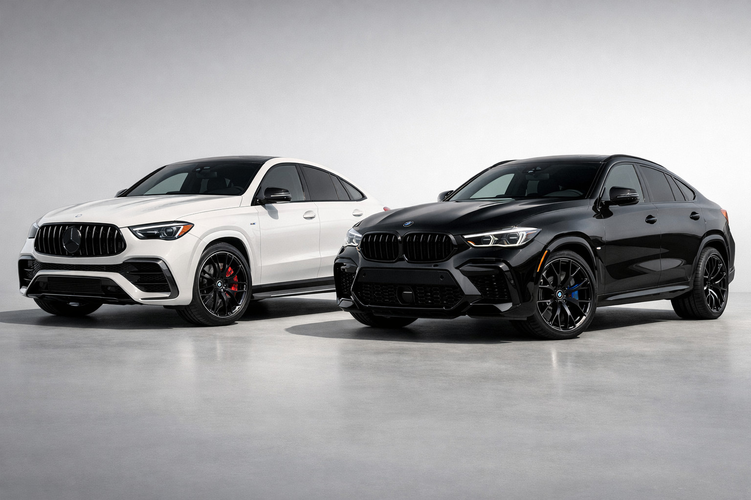 Mercedes-AMG GLE 63 S Coupe vs. BMW X6 M: design, power og tuning