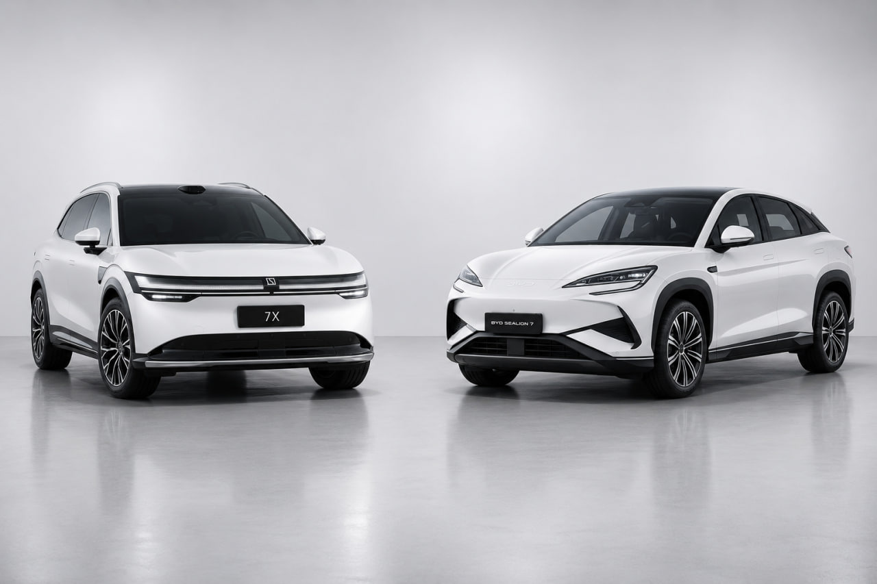 Zeekr 7X vs BYD Sealion 7: sammenligning af kinesiske el-SUV'er