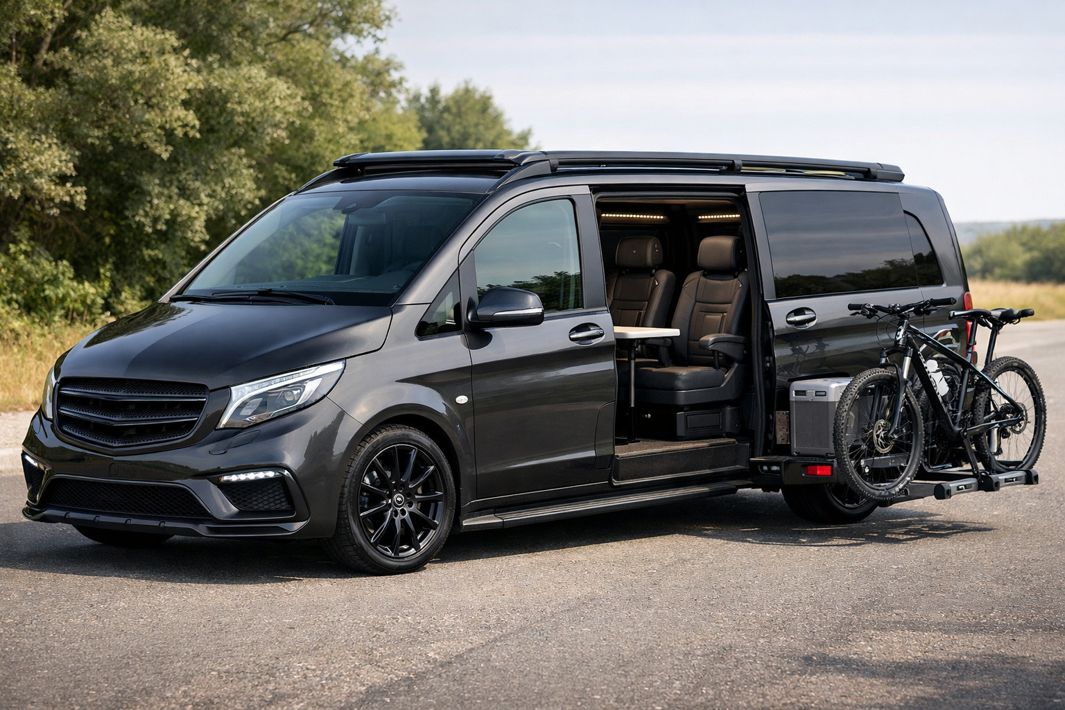 Startopgradering af Mercedes Vito/V-class W447 til passagerkørsel og motorvej