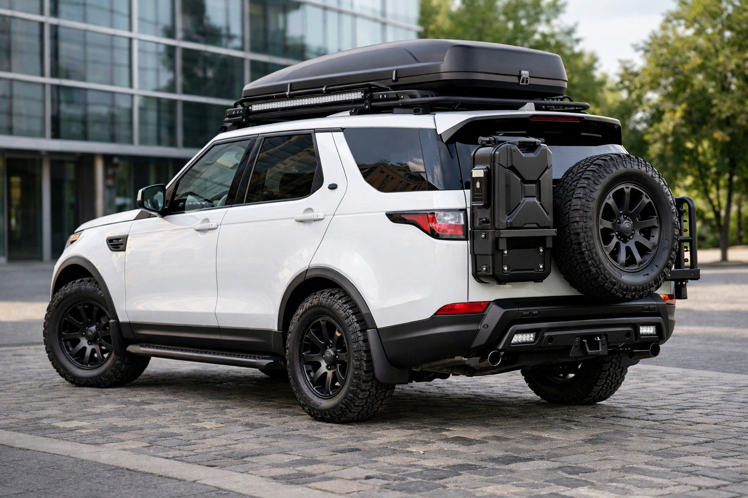 Opgraderingspakke til Land Rover Discovery 5 efter køb til by og rejser