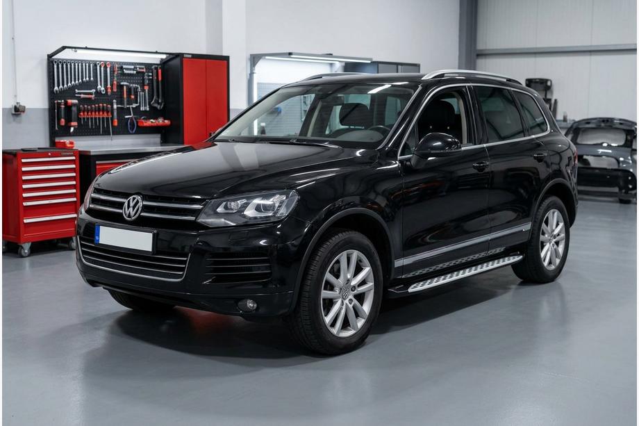 Volkswagen Touareg 2010–2018 Sidetrin Shining V1 (2 stk., aluminium) Foto 1