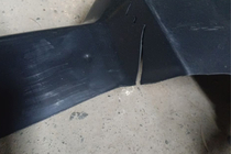 Opel Astra J 2009–2015 Nedsat: Front lip-spoiler DPT V-2 (til lakering) foto 3