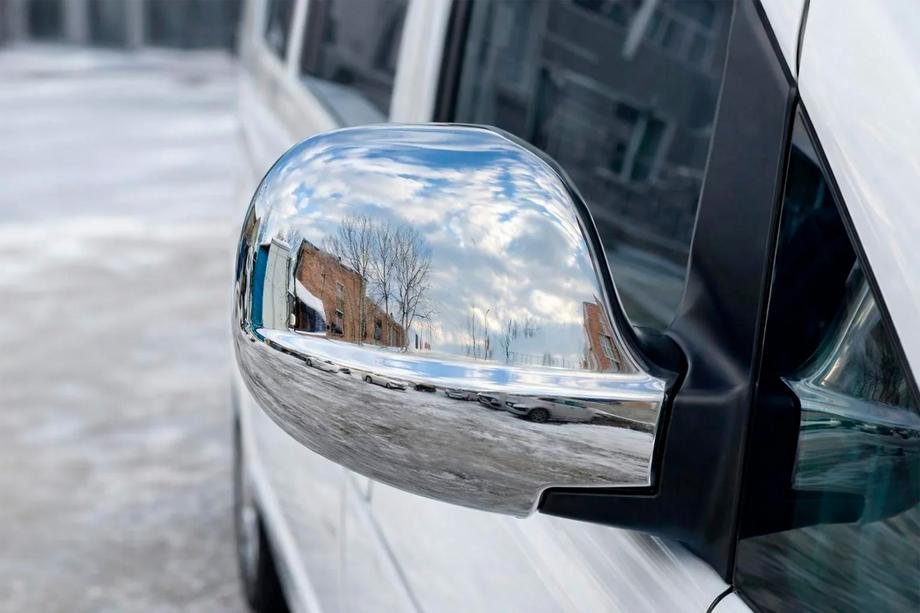 Mercedes Vito W639 2004–2014 Højre spejlkappe (2004-2010, rustfrit stål) Image