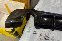 BMW 3-serie E92/E93 2006–2013 Outlet Bagkofanger-diffuser DPT (til E92 M-Sport, sort højglans) foto 3