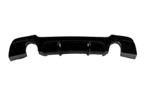 BMW 3-serie E92/E93 2006–2013 Outlet Bagkofanger-diffuser DPT (til E92 M-Sport, sort højglans) foto 1