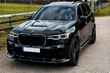 BMW X7 G07: carbon-tuning af frontkofanger og LED-nyregrill foto 3